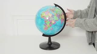 WORLD GLOBE MAP with STAND - gochange