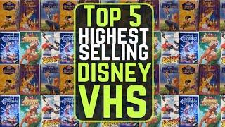 Top 5 Highest-Selling Disney VHS Tapes on eBay!  | Rare Vintage Collectors Items