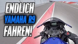 ERSTE FAHRT MIT YAMAHA R9 | RAW ONBOARD