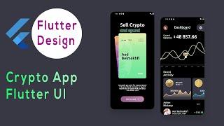 Crypto Mobile App -Flutter UI- Speed Code.