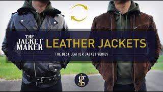 THE JACKET MAKER REVIEW | Leather Biker & Suede Bomber (Best Leather Jacket Series)