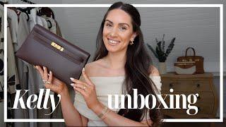 HERMÈS KELLY UNBOXING | Kelly elan, Hermès quota bag unboxing, luxury shopping, Kelly bag | #luxury