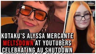 Kotaku Editor Alyssa Mercante Has MELTDOWN After Seeing Legacy Media DYING To Youtubers & New Media