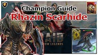 RAID Shadow Legends | Champion Guide | Rhazin Scarhide