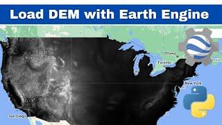 GEE Tutorial: Mapping DEM (Elevation) Data with Earth Engine Python and Colab