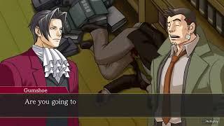 Playing Ace Attorney Investigations: Miles Edgeworth with my better half (Case 1 Part 1)