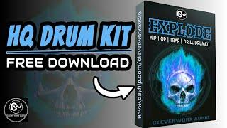 Best FREE Trap Drum Kit 2023 | Explode