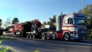 Truckstar Special Transport Festival and US Truck Show 2024 with Open Pipes and Heavy Loads