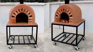 How to make a beautiful and convenient portable pizza oven