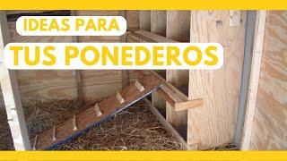 Cómo HACER NIDOS para tus GALLINAS | 28 IDEAS + TIPS CASEROS