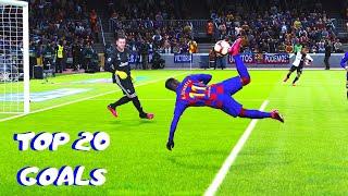 PES 2020 - TOP 20 GOALS #6 | HD