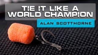 HOW TO TIE A BAIT SPIKE LIKE A 5x WORLD CHAMPION! | Match Fishing | Alan Scotthorne