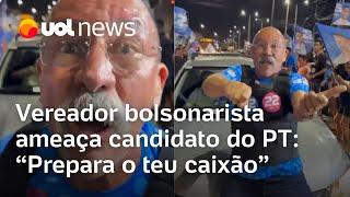 Vereador bolsonarista ameaça Evandro Leitão, candidato do PT em Fortaleza: 'Prepara teu caixão'