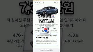 테슬라 모델Y 주니퍼 시판 나라별 가격 비교  #테슬라 #모델Y #주니퍼 #가격비교 #전기차