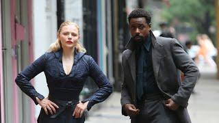 Chloe Moretz and Gary Carr film The Ballad of Ruby Salem in New York City