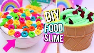 DIY Food Inspired SLIME! Crazy SLIME IDEAS You NEED TO TRY! How To Make FUN SLIME!