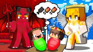 Semlaki und Billy ADOPTIERT von GUT und BÖSE Familie in Minecraft!