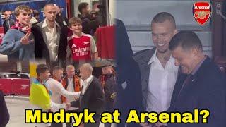 Wow!Mykhailo Mudryk Still Loves ArsenalMudryk Visits Emirates Stadium to Watch Arsenal vs Shakthar