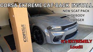 Installing a Corsa Performance Extreme Exhaust on my Brand New Charger Scat Pack Widebody