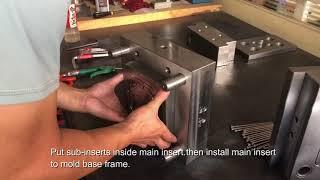 How to assemble a plastic injection mold?