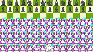 50 LEGENDARY QUEENS VS ALL CHESS PIECES | Chess Memes #79