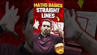 Straight Lines | Maths Basics | #straightlines #maths #kiransir