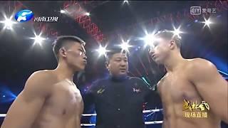 the best Knockout of Qinjinxu vs Kaffa in Wulinfeng 11/4/2017 秦金旭 vs 卡法在武林风 KO