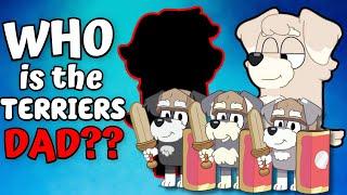 Bluey Theory: WHO is the Terriers Dad...is he dead? did their mum divorce? are they IVF Triplets???