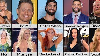 WWE Superstars and Their Wives