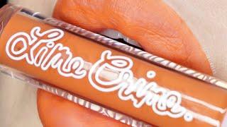 LIMECRIME “MARMALADE” PLUSHIE LIP SWATCH  || JES_SPRINKLES