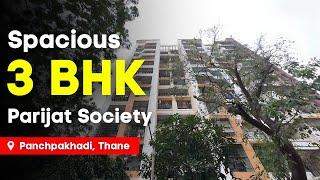 3 BHK Flat For Sale in Panchpakhadi, Thane | Parijat Society | Prime Location | Negotiable Price