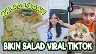 NYOBAIN BIKIN SALAD LOGAN !! SALAD TIMUN YANG LAGI VIRAL !! Ternyata rasa nya gini ...