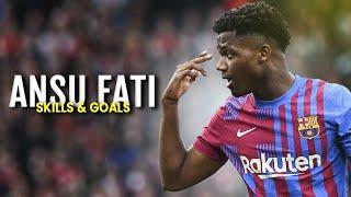 Ansu Fati 2021/2022 - Skills & Goals - Insane Talent