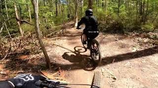 Bunyaville... Jinker with the Shred-her crew  no ebikes today the footage is mostly of the downs 