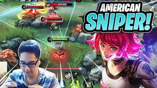 The M3 AMERICAN SNIPER (Pre nerf ) | BTK FWYDCHICKN | Mobile Legends