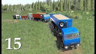 Farming Simulator 19 ЕДЕМ КОЛОННОЙ В КАРЬЕР.  Фермер в с. ЯГОДНОЕ # 15