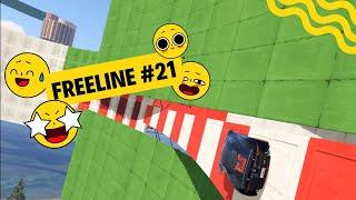 FREELINE 21 | Only Legend can play | Asian wallride | GTA5 | @FreelineFfm