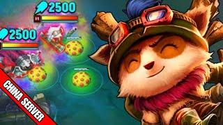 TEEMO SHROOMS ARE SO OP LATE GAME - Teemo Wild Rift Gameplay