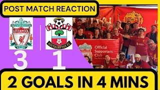 LIVERPOOL 3-1 SOUTHAMPTON | INSTANT POST MATCH REACTION VIDEO | NUNEZ & SALAH SCORE | EPL | VIDEO