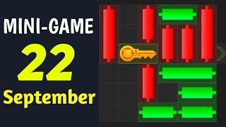 22 September Mini Game Key 100% Solved | Hamster Kombat Puzzle For Today September 22 | iTech Zone