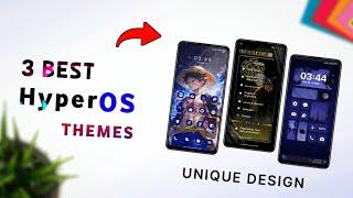  Top 3 Best Xiaomi HyperOS Themes for Redmi and Poco phone Users || HyperOS Themes for miui 14