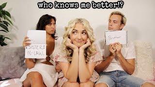 Brother VS Sister-In-Law | Rydel Lynch