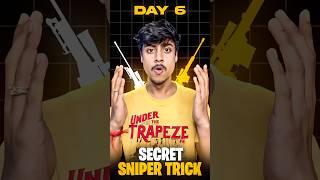 Sniper Secret Trick Only 0.01 Players Knows  - Day 6 #shorts #short #freefire #shortsviral