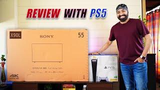 Sony Bravia X90L 55 inch (2023) with PS5 | 120Hz | Full Array Backlight - The Dream Combo