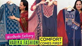 Varika Fashion Brings You Stunning Cotton Suits Apt For Daily Home & Office Wear. Retail & Wholesale