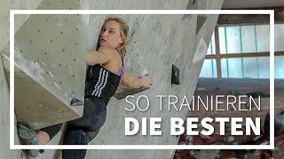 Janja, Krudi und Co. - beim Bouldertraining der Besten | Einfach Klettern