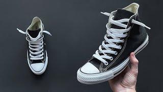 How To Tie Laces On Converse High Tops