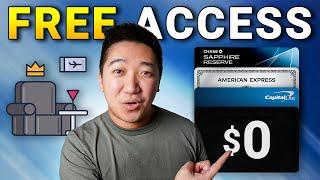 6 BEST Credit Cards for FREE Lounge Access (2025)