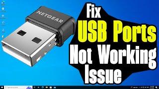 How to Fix USB Ports Not Working in Windows 10 or 11 PC or Laptop - 2025