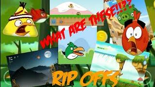 Playing Angry Birds Rip Offs! (They're So Bad)